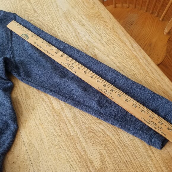 Men's Saddlebred Big & Tall Blue Quarter Zip Pockets Long Sleeve Jacket XLT - Picture 6 of 7